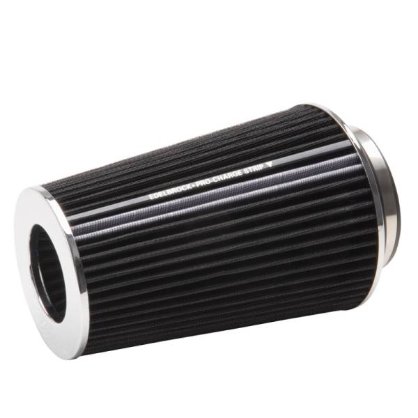 Edelbrock - Edelbrock Air Filter Pro-Flo Series Conical 10In Tall Black/Chrome - 43690