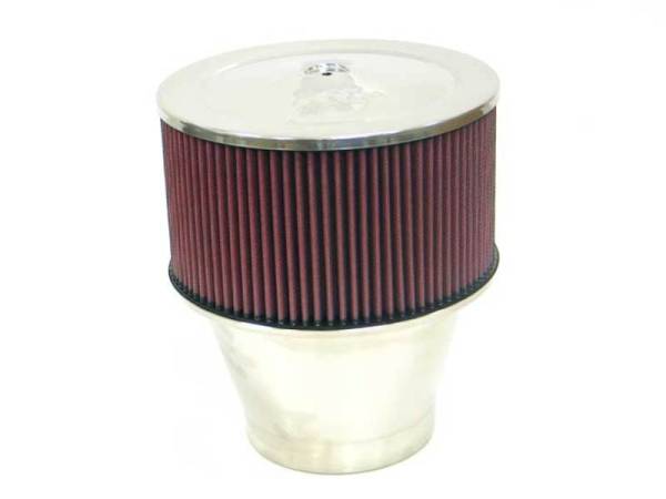 K&N Engineering - K&N Engineering Marine 5.125in FLange ID x 9in OD x 10.5in H Round Straight Flame Arrestor - 59-1196