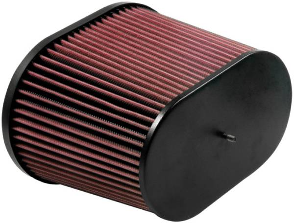 K&N Engineering - K&N Engineering Universal Air Filter - Oval Straight - 3.688in Flange ID x 10.25in Base O/S Length x 7.875in H - RC-5178