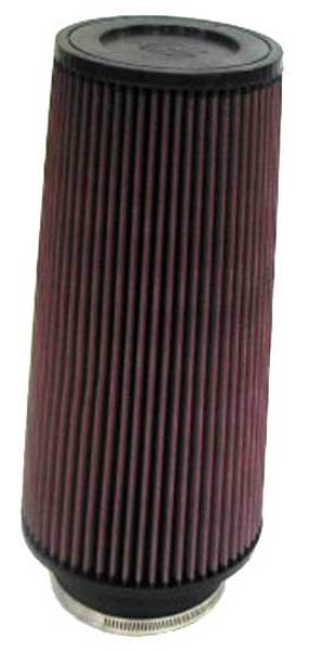 K&N Engineering - K&N Engineering Universal Rubber Filter 4inch FLG / 6inch OD-B / 4-5/8inch OD-T / 12inch H - RE-0860