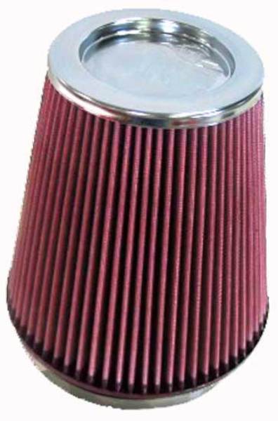 K&N Engineering - K&N Engineering Universal Air Filter 6in Flange ID x 7.5in Base / 5in OD Top x 8in H - RF-1020