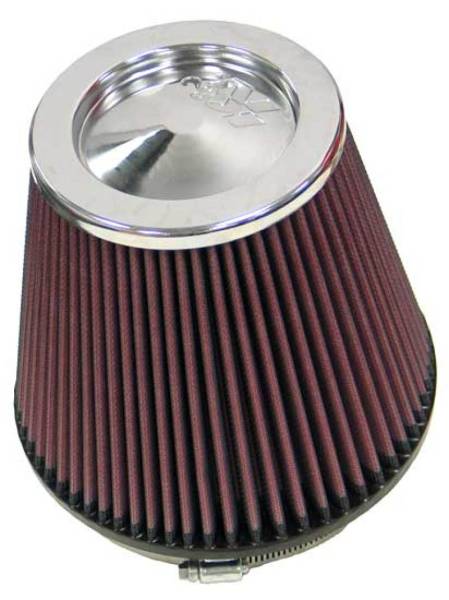 K&N Engineering - K&N Engineering Round Tapered Universal Air Filter 6in Flange ID x 7.5in Base OD x 5in Top OD x 6.5in Height - RF-1042