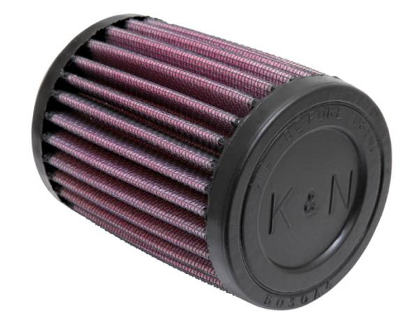 K&N Engineering - K&N Engineering Filter Universal Rubber Filter - Round Straight 1.688in Flange ID x 3in OD x 4in Height - RU-0200