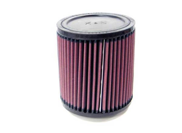 K&N Engineering - K&N Engineering Filter Universal Rubber Filter 2-7/16in O/S Flange x 5-1/2in OD x 6in Height - RU-1000