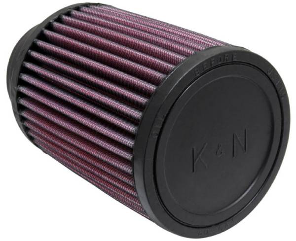 K&N Engineering - K&N Engineering Filter Universal Rubber Filter 2 3/4 inch 10 Degree Flange 4 inch OD 5 inch Height - RU-1460