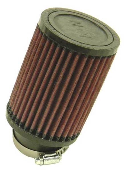 K&N Engineering - K&N Engineering Filter Universal Rubber Filter 20 Deg Flange Angle 2.25in Flange ID x 3.5in OD x 5in H - RU-1710