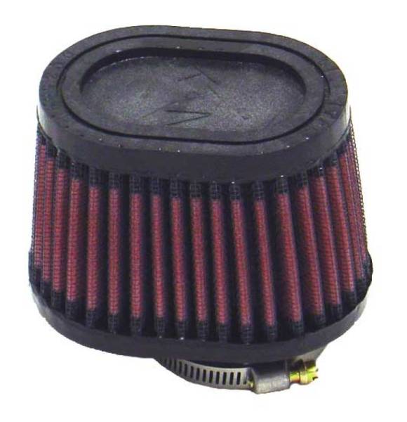 K&N Engineering - K&N Engineering Univ Clamp-On Air Filter - 1-3/4in FLG O/S 4in X 3in B 3in X 2in T 2-3/4inH OVAL - RU-2450