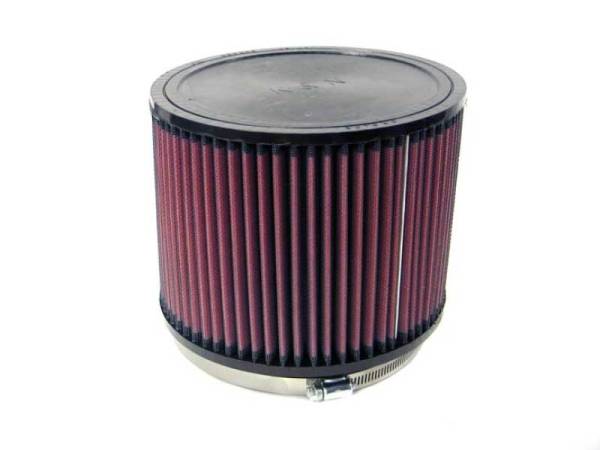 K&N Engineering - K&N Engineering Universal Rubber Filter 6in FLange ID / 7.5in OD / 6in Height / Round Straight - RU-3060