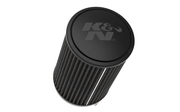 K&N Engineering - K&N Engineering Universal Air Filter (4in. Flange / 6in. Base / 5.25in. Top OD / 9.25in. Height) - RU-3112HBK