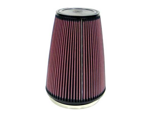 K&N Engineering - K&N Engineering Filter Universal Rubber Filter 6 inch Flange 7.5 inch Base 5 inch Top 10 inch Height - RU-3280