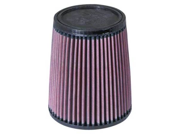 K&N Engineering - K&N Engineering Universal Rubber Filter 2.75in Flange ID x 5.875in Base OD x 4.75in Top OD x 7in Height - RU-3610