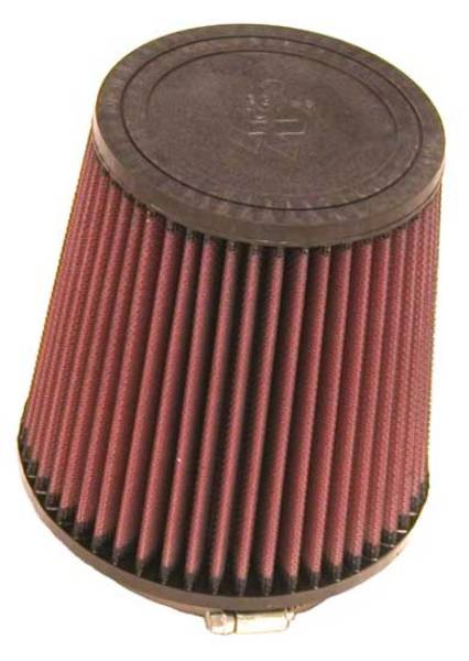 K&N Engineering - K&N Engineering Filter Universal Rubber Filter Round Tapered 4.5in Flange 5.875in Base 4.5 inch Top 6in Height - RU-4740