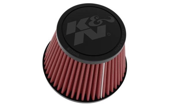 K&N Engineering - K&N Engineering Universal Clamp-on Air Filter 2in Flange ID 5-3/16in Base 3-1/2in Top 3-11/16in Height w/ Vent - RU-9920