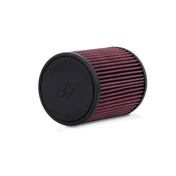 Mishimoto - Mishimoto Universal fit, Performance Air Filter, 2.75In Inlet, 6In filter length Red - MMAF-2756