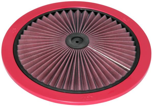 K&N Engineering - K&N Engineering X-Stream Top Filter X-Stream 14in OD - Red - 66-1401XR