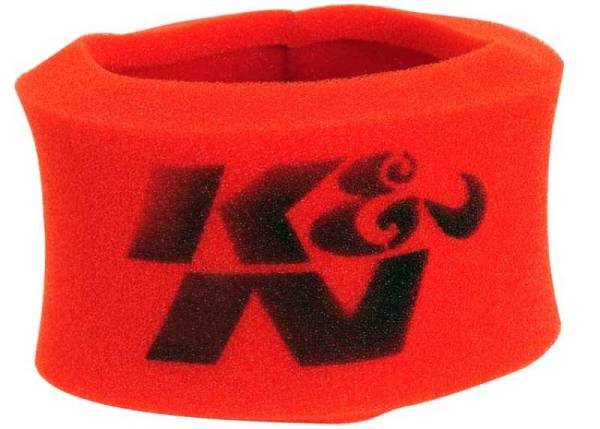 K&N Engineering - K&N Engineering Universal Airforce PreCleaner Red Air Filter Foam Wrap 5-1/2in. x 9in. x 3.24in. H - 25-3460