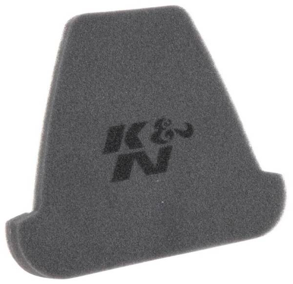 K&N Engineering - K&N Engineering Precleaner Air Filter Wrap Gray - Oval Straight Yamaha - YA-4518XD - 25-4518