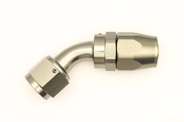 DeatschWerks - DeatschWerks 10AN Female Swivel 45-Degree Hose End CPE - 6-02-0810