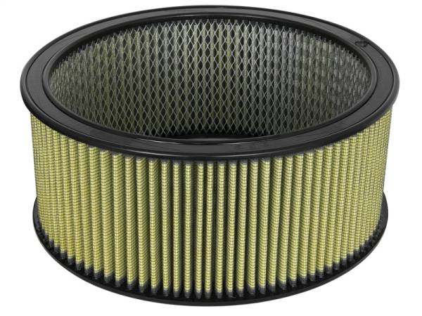 aFe - aFe MagnumFLOW Air Filters Round Racing PG7 A/F RR PG7 14OD x 12ID x 6H IN with E/M - 18-11477