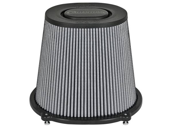 aFe - aFe Quantum Intake Pro DRY S Universal Air Filter F-5in. / B-(10x8.75) / T-(6.75x0.5) / H-8in. - 21-90103