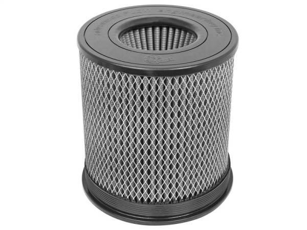 aFe - aFe MagnumFLOW Air Filter Pro DRY S 6in Flange x 8 1/8in Base/Top (INV) x 9in H - 21-91059