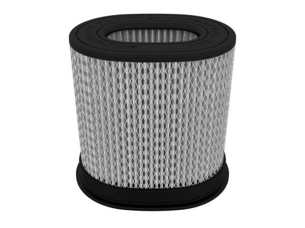 aFe - aFe Magnum FLOW Air Filter Pro DRY S (6.5x4.75)in F x (9x7)in B x (9x7) T (Inverted) x 9in H - 21-91109