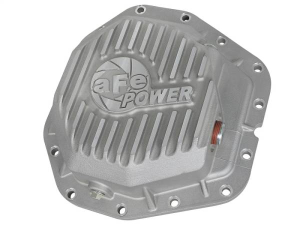 aFe - aFe Power Rear Diff Cover Raw Finish 2017 Ford F-350/F-450 V8 6.7L (td) Dana M300-14 (Dually) - 46-70380