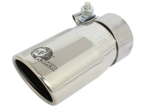 aFe - aFe Mach Force XP Exhaust Tips 2-1/2 IN Inlet x 3-1/4 IN Outlet x 6 IN L - 49T25304-P06