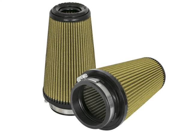 aFe - aFe Magnum FLOW Pro GUARD 7 Replacement Air Filter (Pair) F-3.5 / B-5 / T-3.5 (Inv) / H-8in. - 72-91117-MA