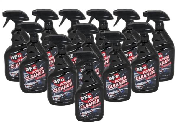 aFe - aFe MagnumFLOW Pro 5R Air Filter Power Cleaner 32 oz Spray Bottle (12 Pack) - 90-10212