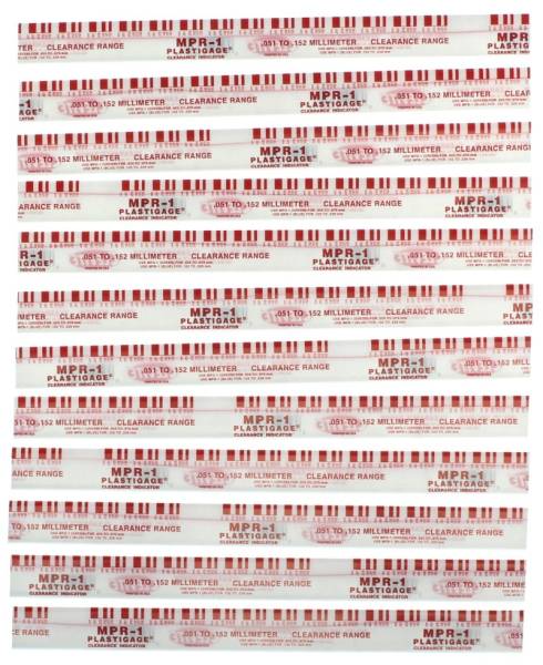 Clevite - Clevite Plastigage Red Plastigage - 12 Pack - MPR1