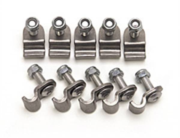 Russell - Russell Performance Stainless Steel Brake Line Clamps (12 pcs.) - 654030