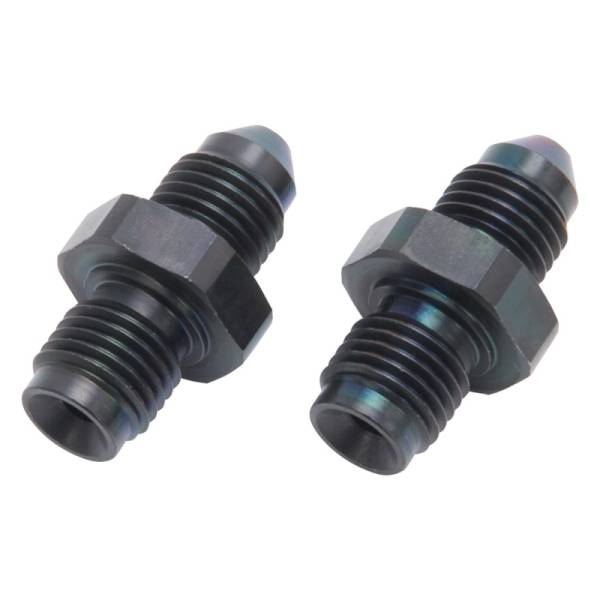 Russell - Russell Performance -3 AN SAE Adapter Fitting (2 pcs.) (Black) - 643963