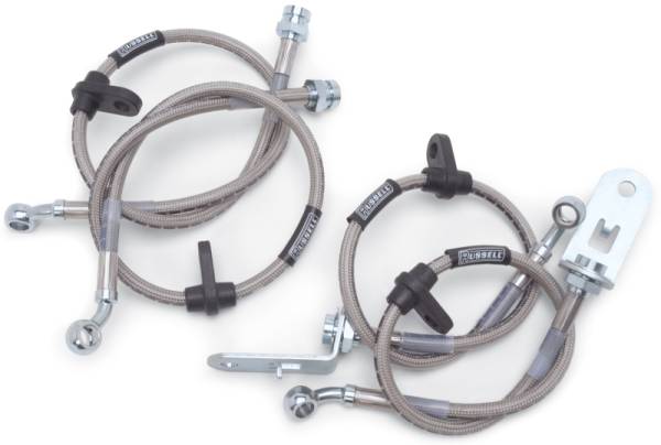 Russell - Russell Performance 05-06 Ford F-250/350 Super Duty 4WD with 6in Lift Brake Line Kit - 696510