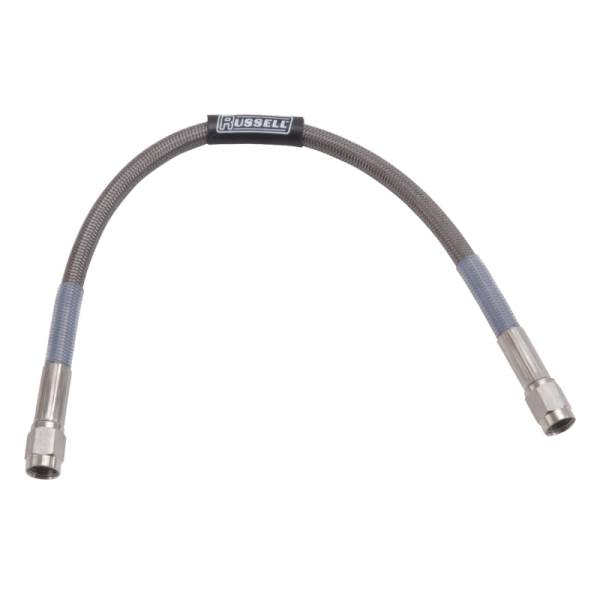 Russell - Russell Performance 14in Straight -4 AN Competition Brake Hose - 659000