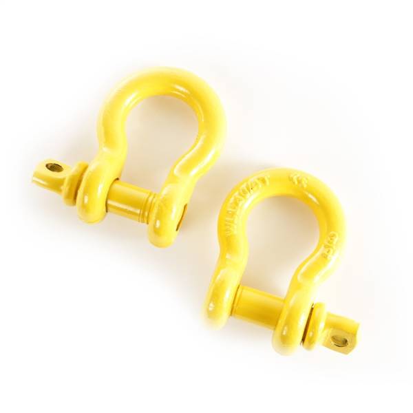 Rugged Ridge - Rugged Ridge Yellow 3/4in D-Rings - 11235.15