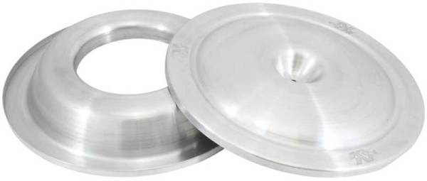 K&N Engineering - K&N Engineering 16in Spun Aluminum Top & Bottom Plate - 85-6852