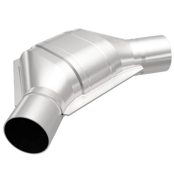 Magnaflow - Magnaflow Conv Univ 2.5 Angled In/Out - 91086