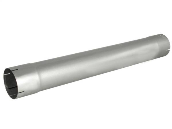 aFe - aFe MACHForce XP Exhausts Muffler Delete Aluminized 4 ID In/Out 8 Dia - 49-91003