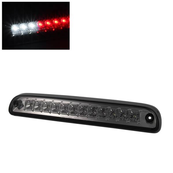 SPYDER - SPYDER Xtune Ford F250 F350 F450 F550 99-14 / Ranger 95-03 LED 3rd Brake Light Smoke BKL-FF25099-LED-G2-SM - 9025686