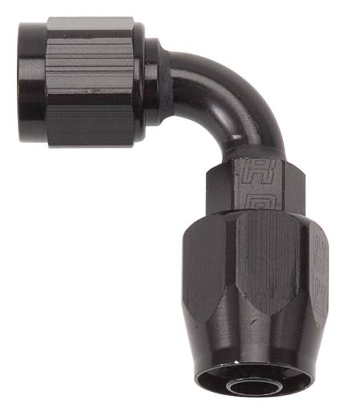 Russell - Russell Performance -16 AN Black 90 Degree Full Flow Hose End - 610205