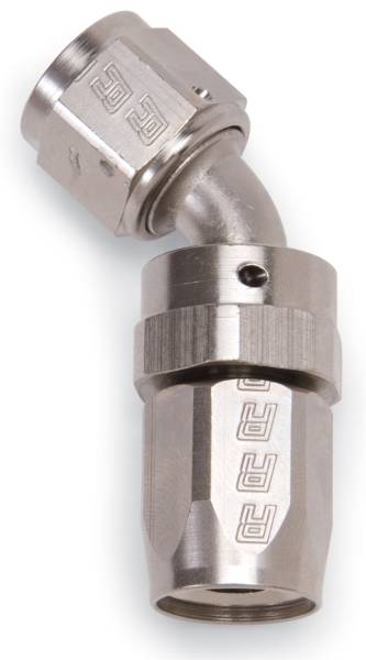 Russell - Russell Performance -12 AN Endura 45 Degree Full Flow Swivel Hose End - 613121