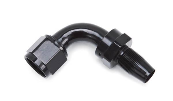 Russell - Russell Performance -6 AN 90 Degree Hose End Without Socket - Black - 615163