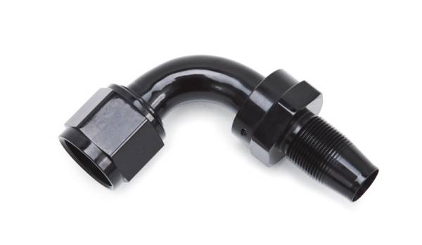 Russell - Russell Performance -8 AN 90 Degree Hose End Without Socket - Black - 615173