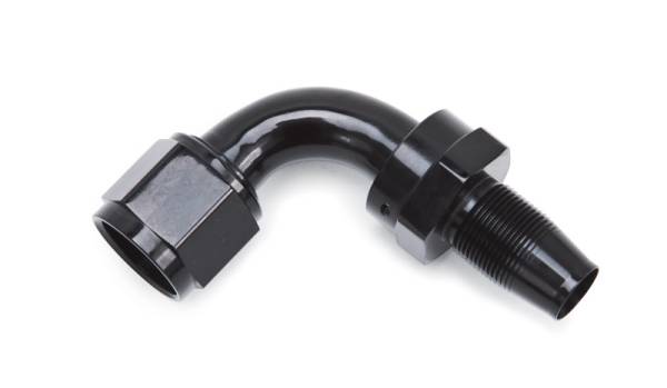 Russell - Russell Performance -10 AN 90 Degree Hose End Without Socket - Black - 615183