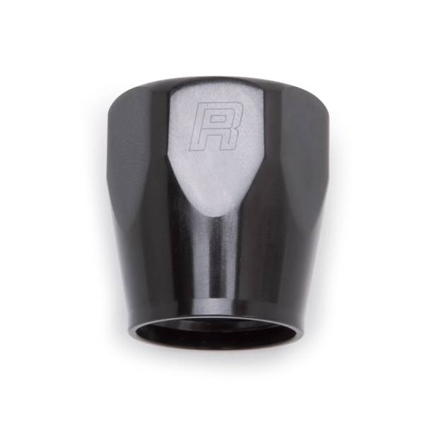 Russell - Russell Performance 2-Piece -6 AN Full Flow Swivel Hose End Sockets (Qty 2) - Polished and Black - 615523