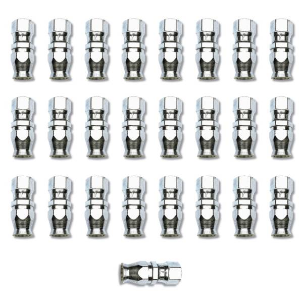 Russell - Russell Performance -6 AN Endura Pwerflex Power Steering Straight Hose Ends (25 pcs.) - 620409