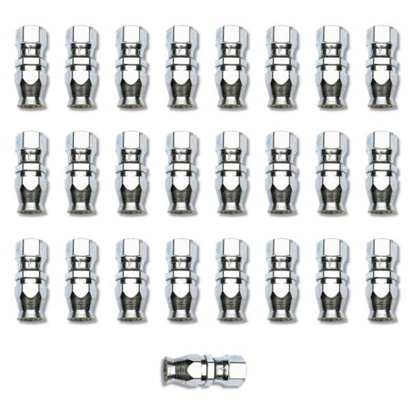 Russell - Russell Performance -10 AN Endura Pwerflex Power Steering Straight Hose Ends (25 pcs.) - 620509