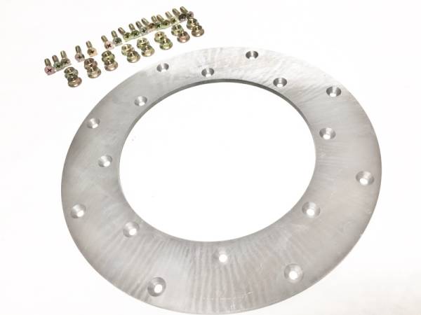 McLeod Racing - McLeod Racing Heatshield Steel 30 Rivet Pattern 10.5in O.D. .140 Thick - 504105-30