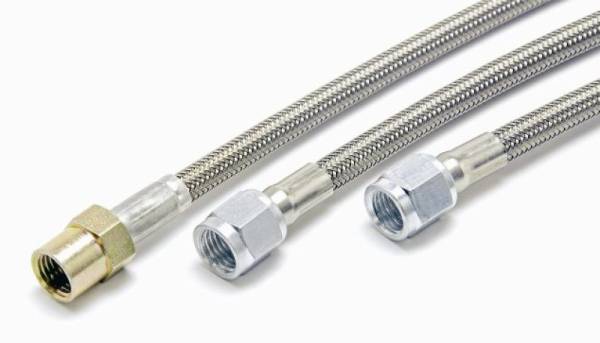 McLeod Racing - McLeod Racing Steel Braided Line Double An4 Female 30in Long - 139100-30